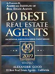 Award for 10 Best Real Estate Agent 2019
